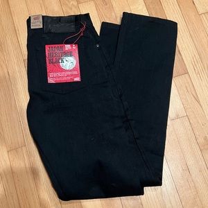 NWT Naked and Famous Raw Selvage Denim